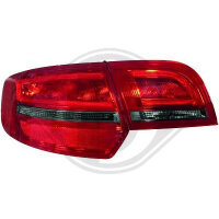 Designr&uuml;ckleuchten passend f&uuml;r set Audi A3 Baujahr 04-08   rot-smoke