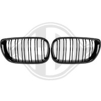 Designgrill passend f&uuml;r Grill set  BMW E46 Baujahr 2001-2005   sport-Optik