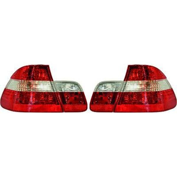 R&uuml;ckleuchten passend f&uuml;r Set BMW E46 Baujahr 1998-2001      2001 Optik