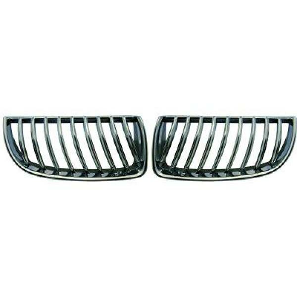 Satz passend f&uuml;r grille r/l  BMW E90 Baujahr 05-08