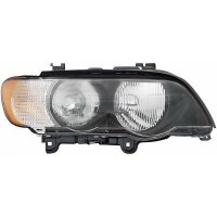 Scheinwerfer rechts passend f&uuml;r BMW X5 BMW E53 Baujahr 1999-2003  blinker weiss