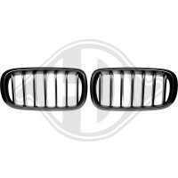 Designgrill passend f&uuml;r Grill set  BMW X5/x6 Baujahr 13-19    f15/f16,