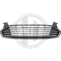 K&uuml;hlergrill passend f&uuml;r  mondeo Baujahr 14-02.19  schwarz/chrom