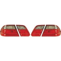 R&uuml;ckleuchten passend f&uuml;r Set Mercedes W210 Baujahr 1995-2002       rot-grau