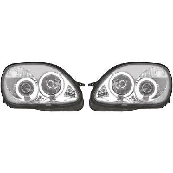 Scheinwerfersatz passend f&uuml;r   Mercedes SLK Baujahr 1996-2004    man.lwr h1+h1