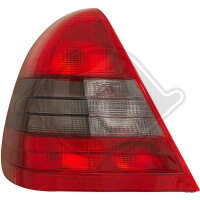 Lichtscheibe links passend f&uuml;r Mercedes W202 Baujahr 93-00  grau/rot