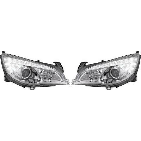 Scheinwerfer passend f&uuml;r Set Opel Astra j Baujahr 09-15  klarglas/chrom