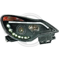 Scheinwerfer passend f&uuml;r Set Opel Corsa Baujahr 11-14  klarglas/schwarz