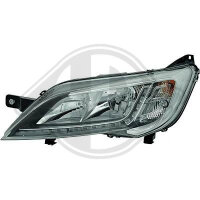 Scheinwerfer links passend f&uuml;r Fiat Ducato Baujahr 14-&gt;&gt; chrom+led tagf.links