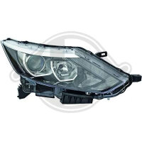 Scheinwerfer links passend f&uuml;r qashqai Baujahr 14-17  mit led,