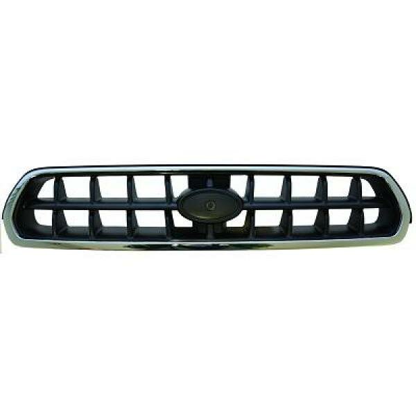 Grill passend f&uuml;r    Subaru Legacy Outback Baujahr 03-04  silber-schwarz