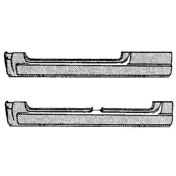 T&uuml;rschweller links passend f&uuml;r bmw e30 Baujahr 82-90 nicht f&uuml;r Cabrio