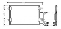 Kondensator passend f&uuml;r Audi A6 4b 1,8/2,4/2,7/2,8