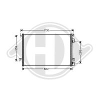 Kondensator passend f&uuml;r Opel Opel Vectra c / signum 02-04