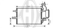 Kondensator passend f&uuml;r Opel mer4a Baujahr 03-10