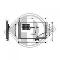 Kondensator passend f&uuml;r mercedes c-klasse w-203