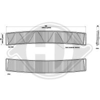 Innenraumfilter passend f&uuml;r bmw BMW E46/e83